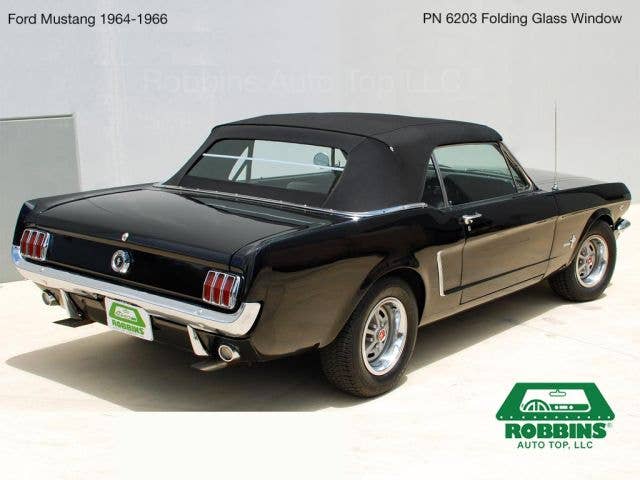 1964 Mustang Folding Glass Window | Robbins 6203 & GL304C