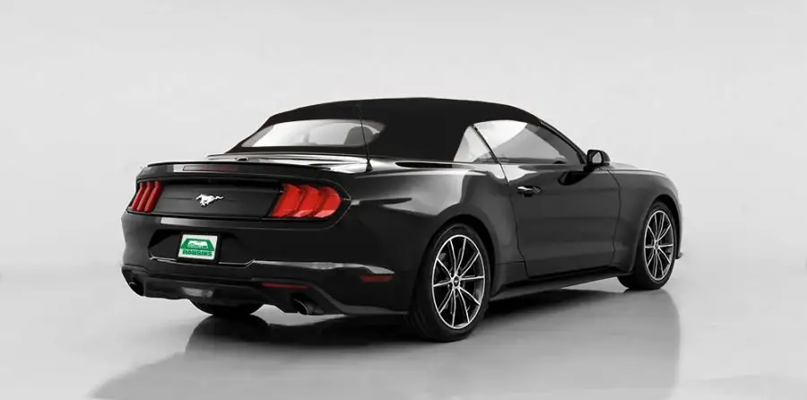 Ford Mustang 2015-20 Convertible Top Replacement Black Twillfast RPC