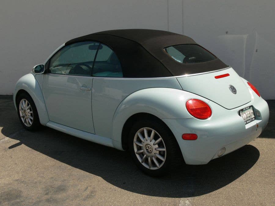 Volkswagen New Beetle Cabrio Replacement Convertible Top For Manual Tops