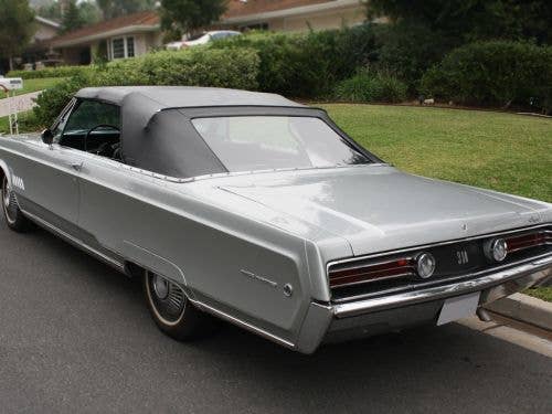 Chrysler Full Size, 1967-68 Newport, 300, Fury, Polara Plastic Window Section (#PC5508)