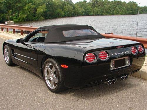 Corvette C5 1998-2004 Replacement Convertible Top, Heated Rear Glass, with PermaLok™ Window Bond