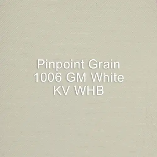 GM Full Size 1959-60 Top, Standard Grain 1006 GM White Vinyl, Front Section Only