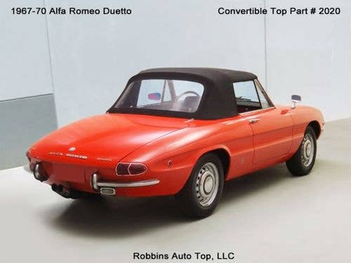 Robbins Auto Top | 1967-70 Alfa Duetto / Spider