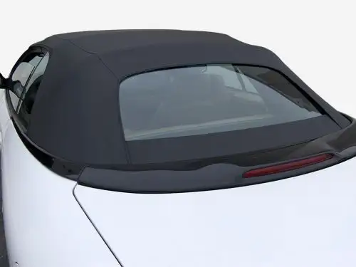 Chrysler Sebring 1996-2006 Convertible Top, Sailcloth 1612 Black Vinyl, Heated Glass Window Section Only