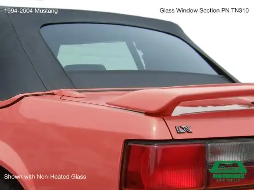 TN310 Ford Mustang Glass Window Section