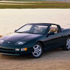 Convertible Soft Top for Nissan 300ZX 1993-95 with 3 plastic Windows